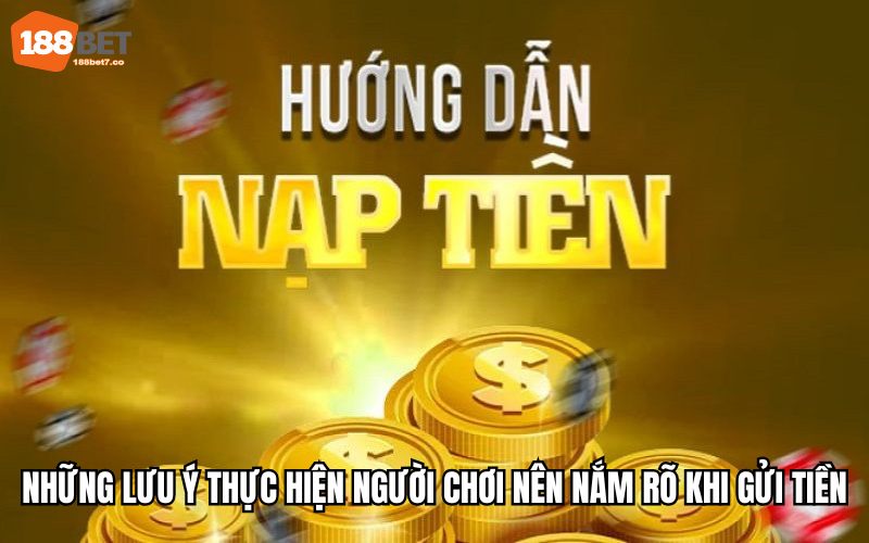 Những lưu ý thực hiện người chơi nên nắm rõ khi thao tác