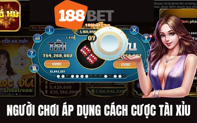 Người chơi áp dụng cách cược Tài Xỉu dễ thắng